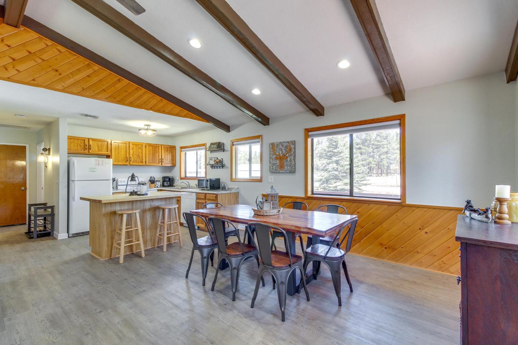 Peaceful Pinetop Cabin With Fireplace And Grill! Villa Exterior photo