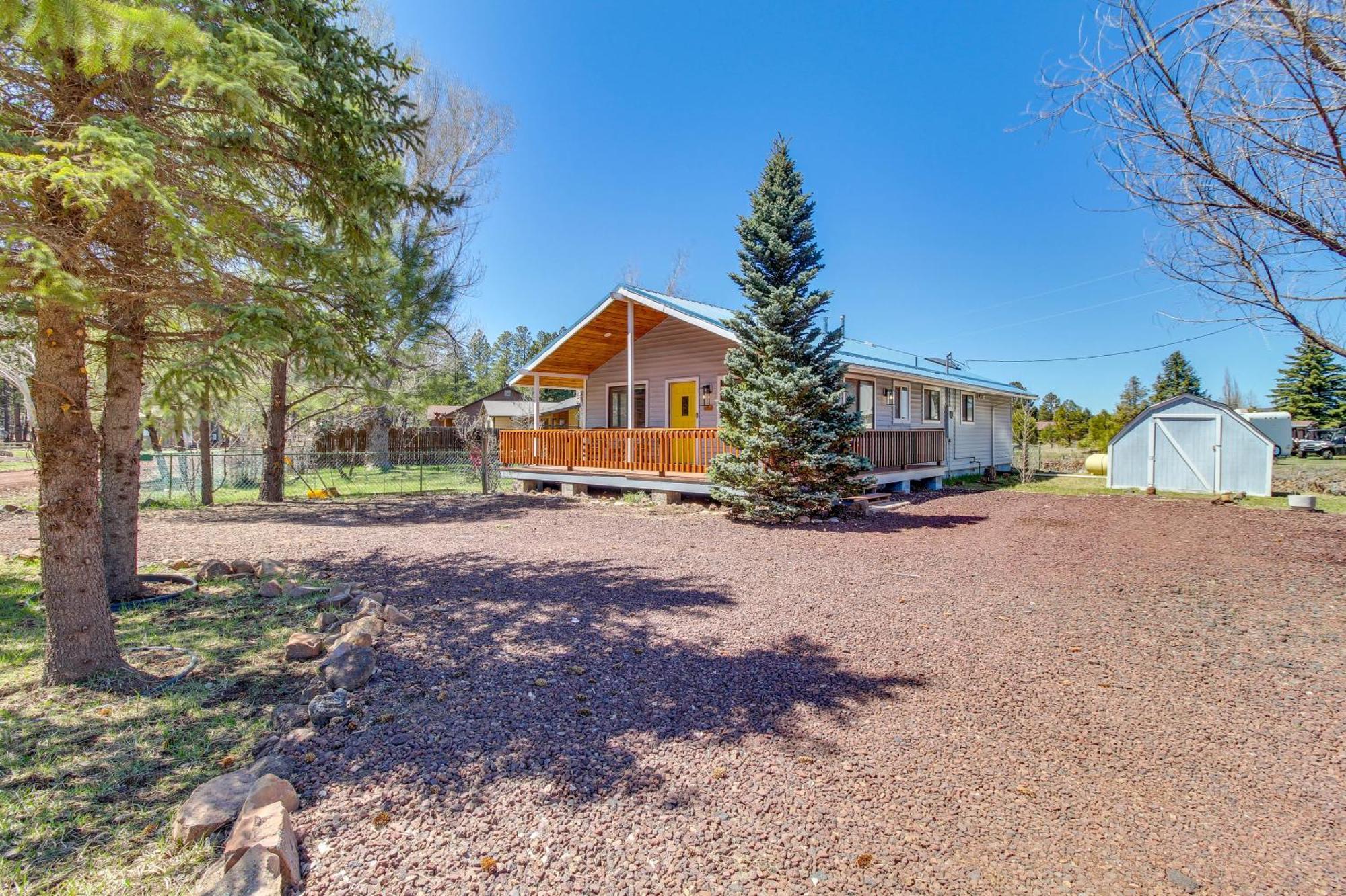 Peaceful Pinetop Cabin With Fireplace And Grill! Villa Exterior photo